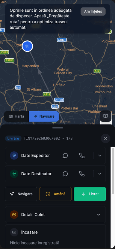 colet.app driver app